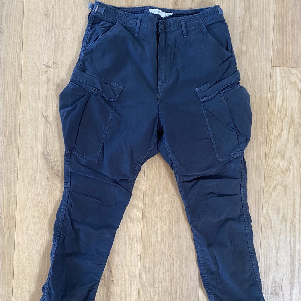 Nonnative faded black cargo pants size 3